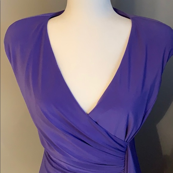 Kasper Faux Wrap Dress - Picture 2 of 5